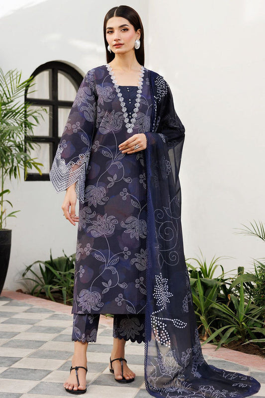 Baroque Khaddar Embroidered 3 Piece - BQ115