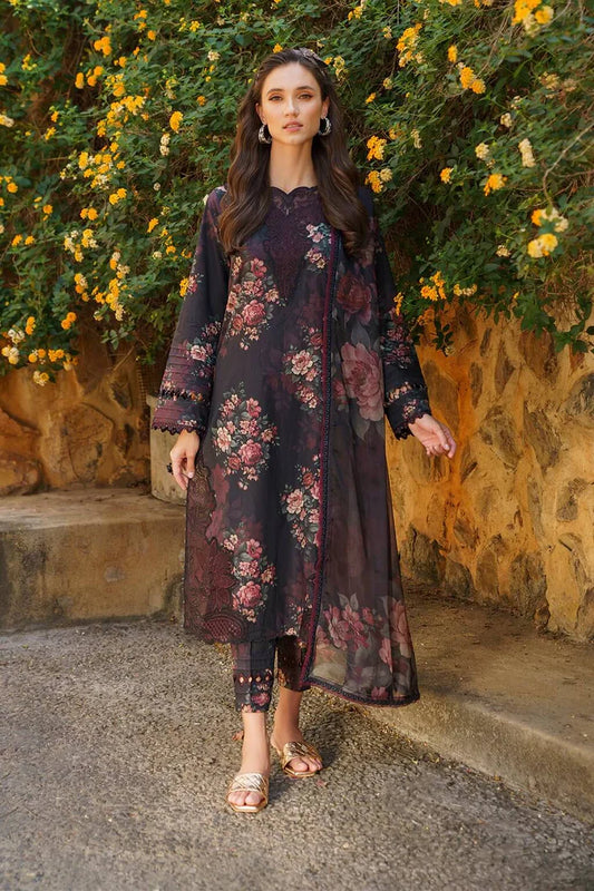 Baroque Viscose Digital Printed 3 Piece - BQ108