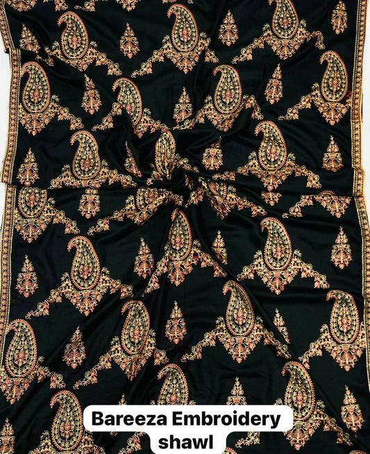 Bareeze Dhanak Embroidered Shawl | BZSL1