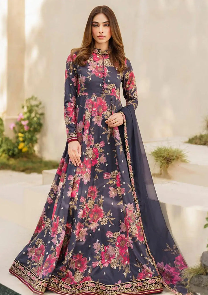 Maria.B. Silk Embroidered 3 Piece - MB105