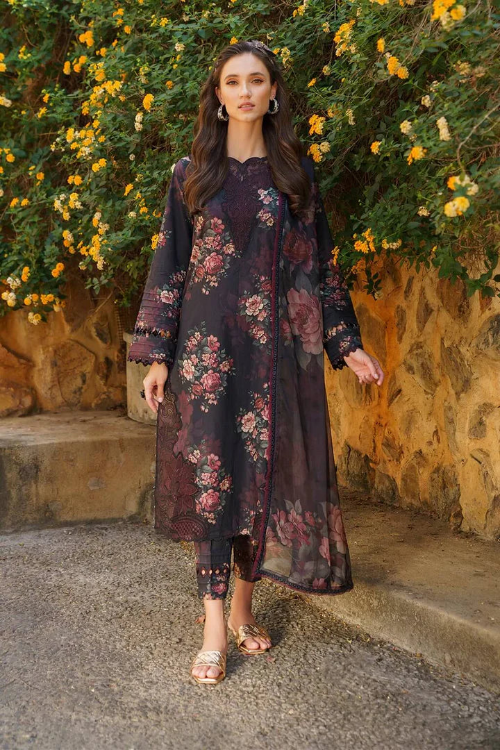 Baroque Viscose Digital Printed 3 Piece - BQ108