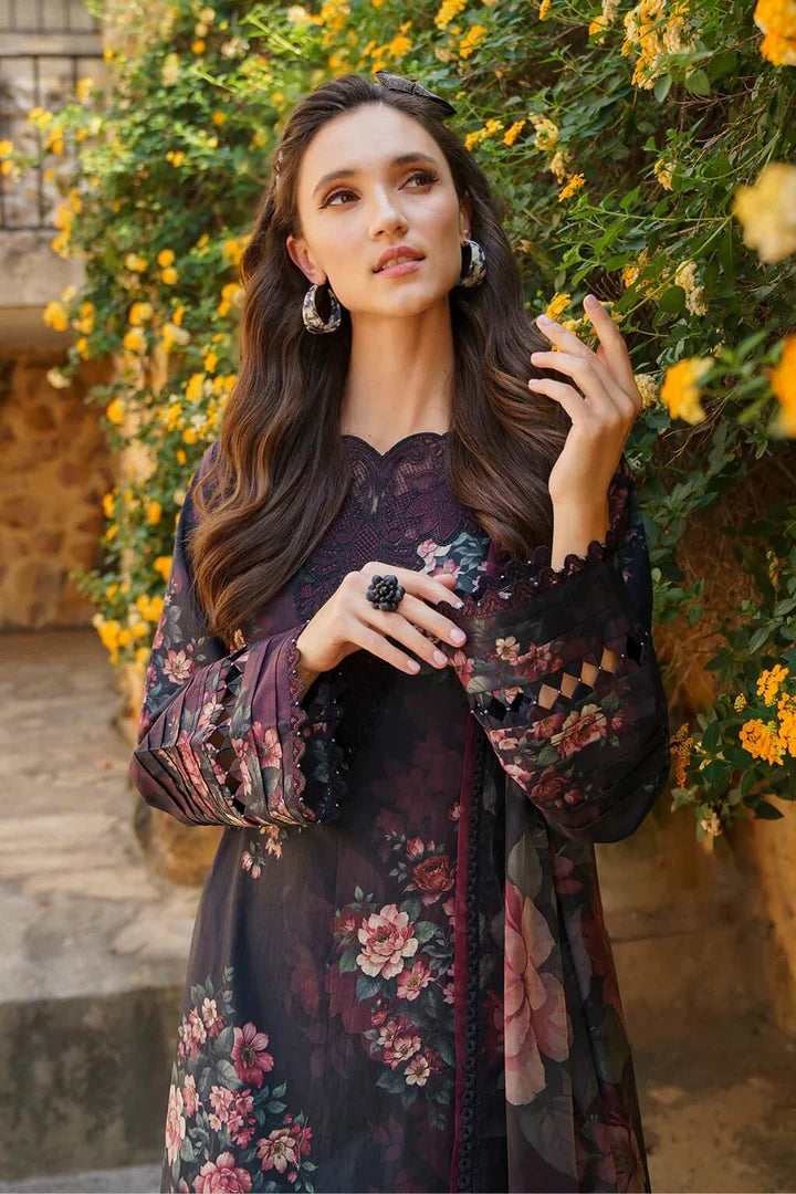 Baroque Viscose Digital Printed 3 Piece - BQ108