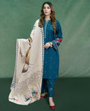 Aisling Dhanak Embroidered 3 Piece - AL104