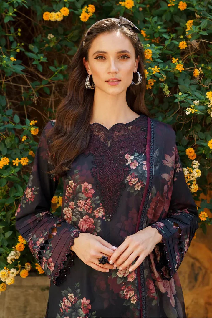 Baroque Viscose Digital Printed 3 Piece - BQ108