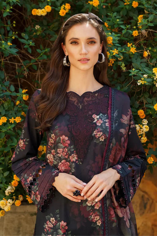 Baroque Viscose Digital Printed 3 Piece - BQ108