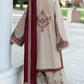 Baroque Dhanak Embroidered 3 Piece - BQ113