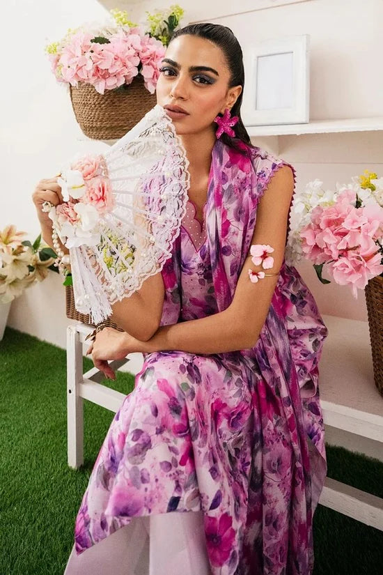 Baroque Viscose Digital Printed 3 Piece - BQ106