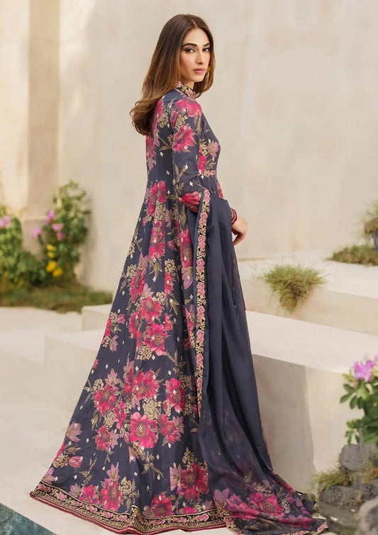 Maria.B. Silk Embroidered 3 Piece - MB105