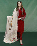 Aisling Dhanak Embroidered 3 Piece - AL100