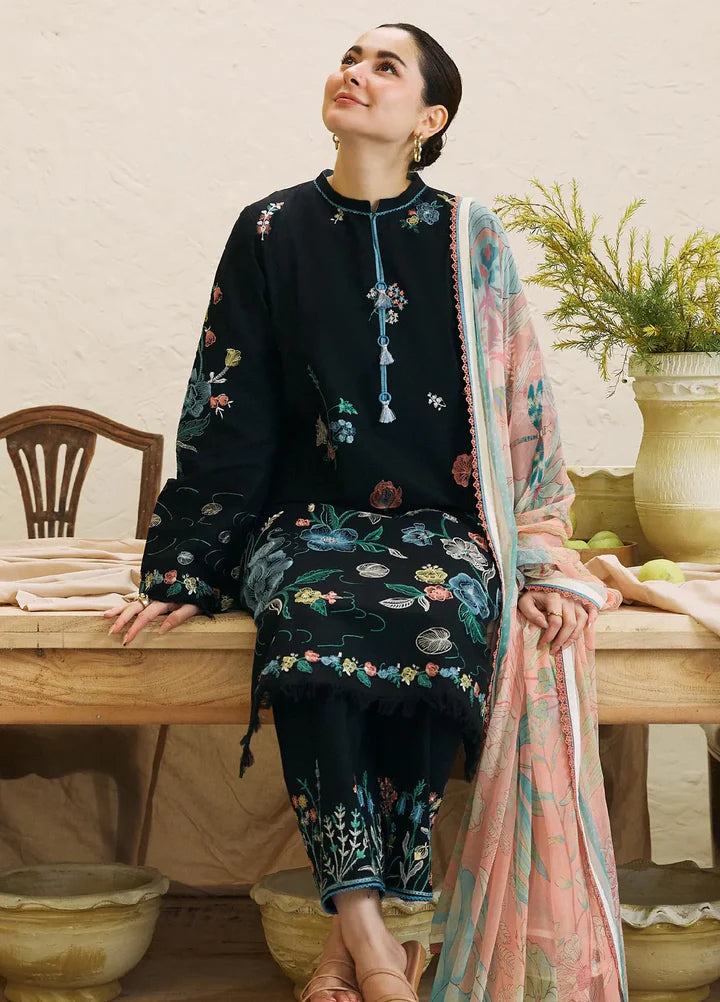 Zara Dhanak Embroidered 3 Piece | ZR106