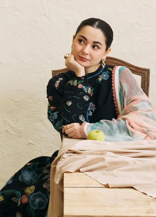 Zara Dhanak Embroidered 3 Piece | ZR106