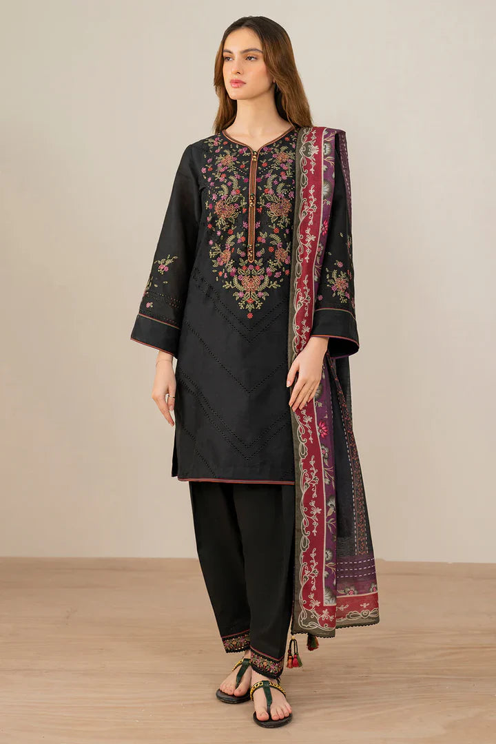 Jazmin Dhanak Embroidered 3 Piece | JZ106