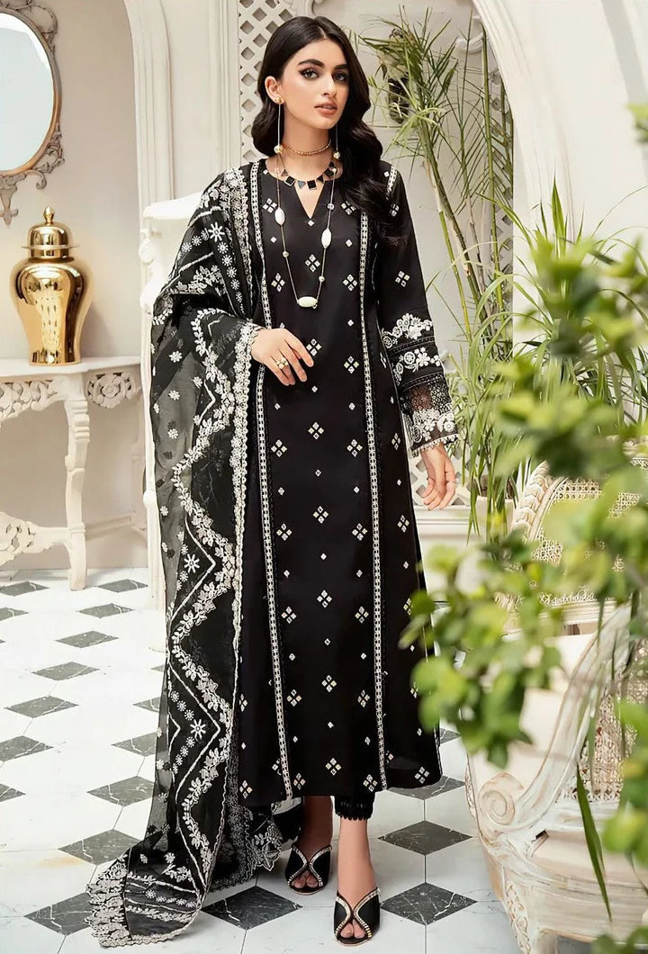 Bareeze Dhanak Embroidered 3 Piece | BZ102