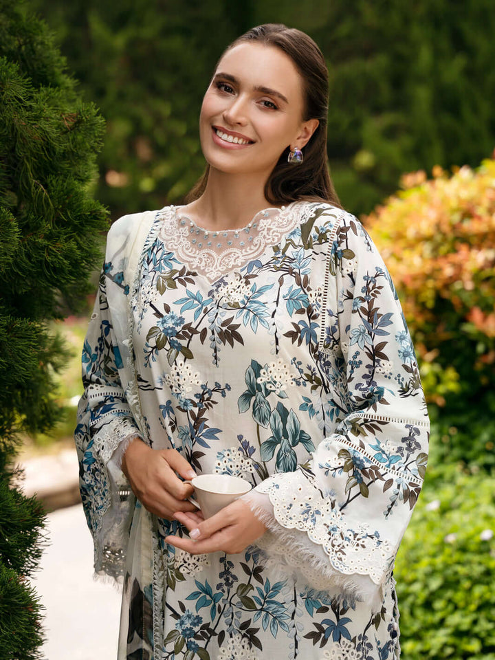 KHAADI Khaddar Digital Printed 3 Piece - KD100