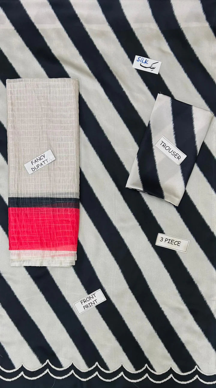 Lulusar Silk Digital Printed 3 Piece - LR112