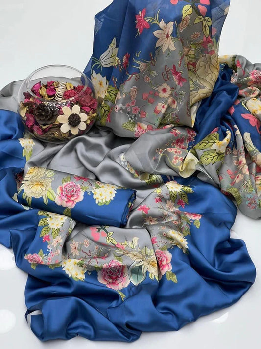 Lulusar Silk Digital Printed 3 Piece - LR117