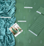 Jazmin Dhanak Embroidered 3 Piece - JZ104