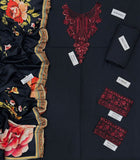 Laam Dhanak Embroidered 3 Piece - LM100