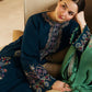 Zara Dhanak Embroidered 3 Piece - ZR103