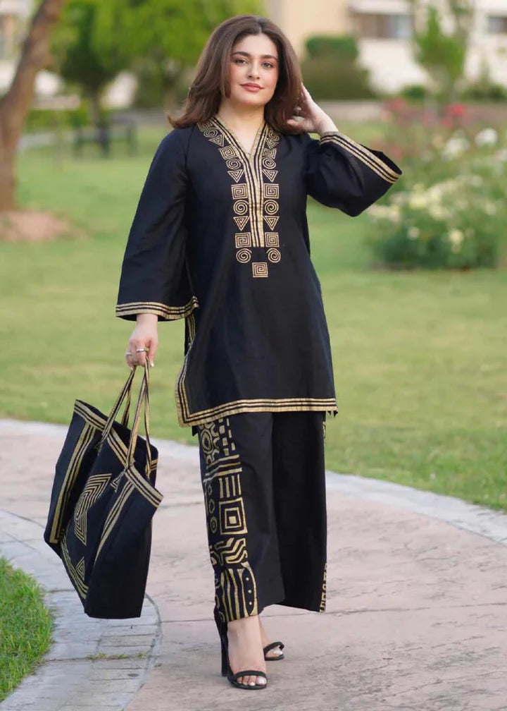 Lulusar Dhanak Embroidered 2 Piece - LR121