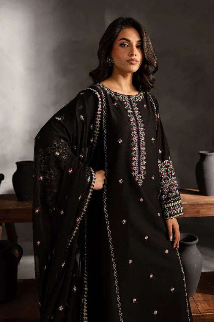 Batik Dhanak Embroidered 3 Piece | BK101