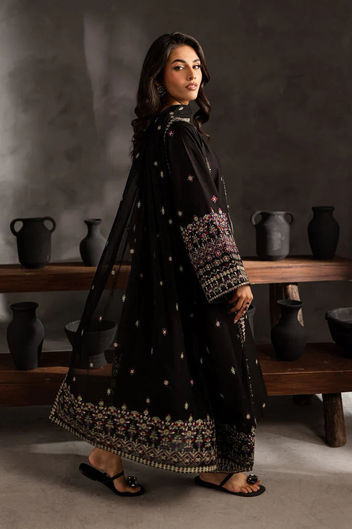 Batik Dhanak Embroidered 3 Piece | BK101