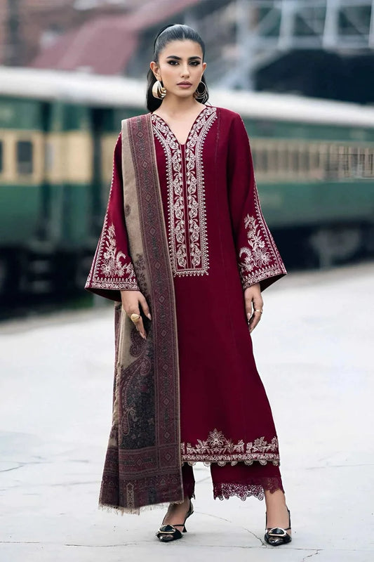 Izel Dhanak Embroidered 3 Piece | IL100