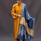 Urge Dhanak Embroidered 3 Piece | UG101