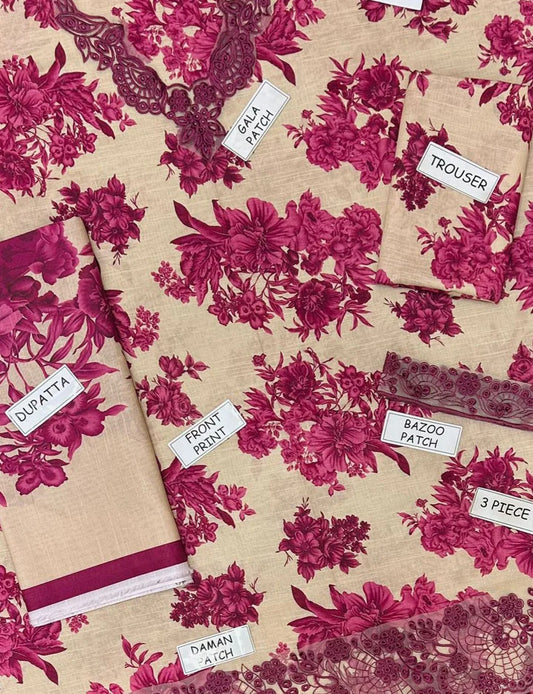 Iznik Khaddar Embroidered 3 Piece | IZ122
