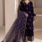Baroque Velvet Embroidered 3 Piece | BQ129