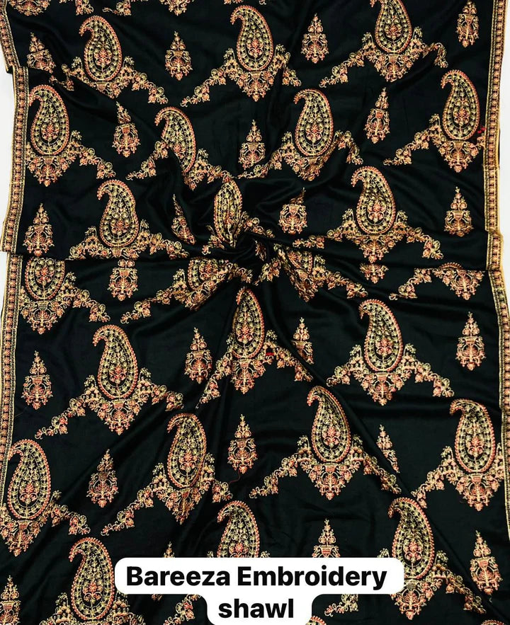 Bareeze Dhanak Embroidered Shawl | BZSL1