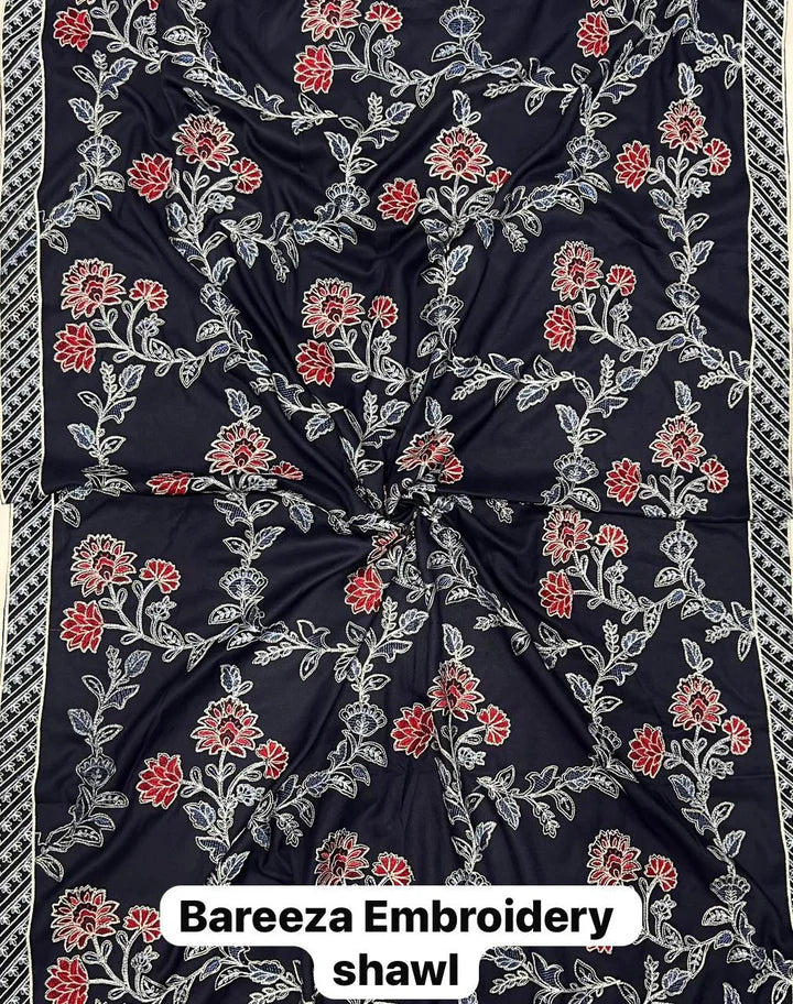 Bareeze Dhanak Embroidered Shawl | BZSL1