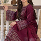 Qalamkar Dhanak Embroidered 3 Piece - QR100