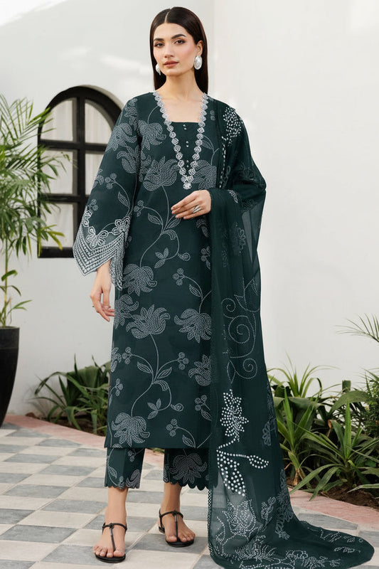 Baroque Khaddar Embroidered 3 Piece - BQ114
