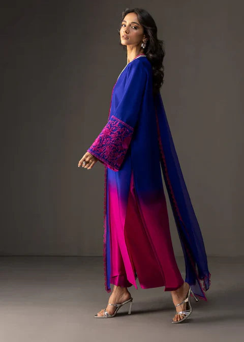 Zainab Chottani Shamoz Silk Embroidered 3 Piece | ZC105