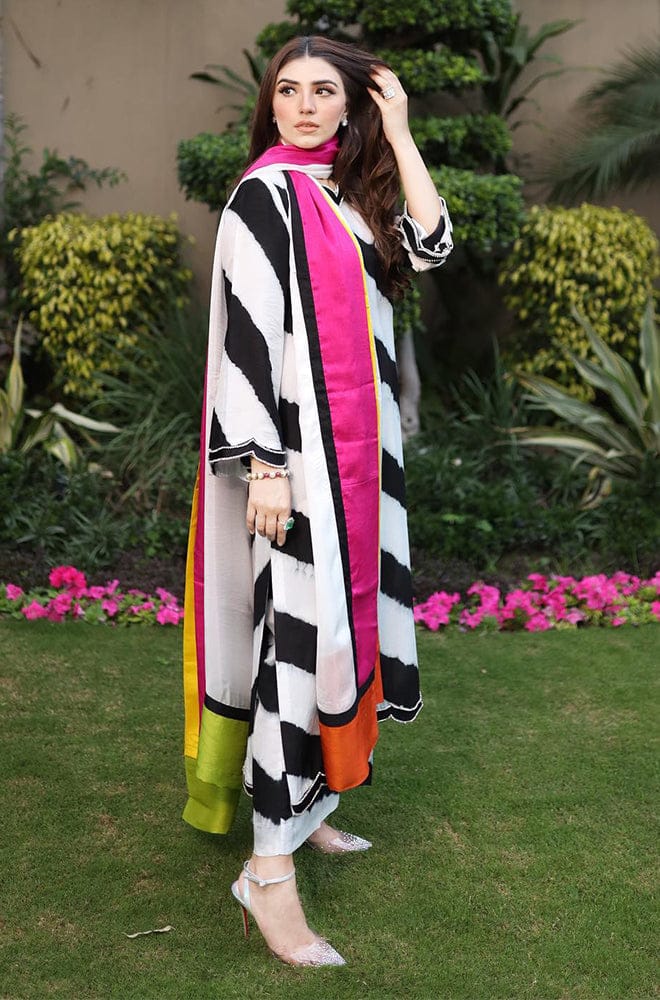 Lulusar Silk Digital Printed 3 Piece - LR112