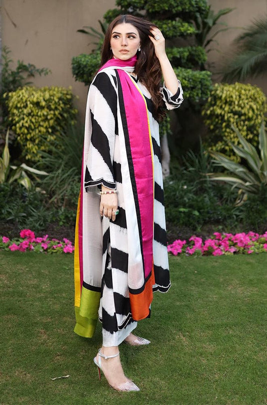 Lulusar Silk Digital Printed 3 Piece - LR112