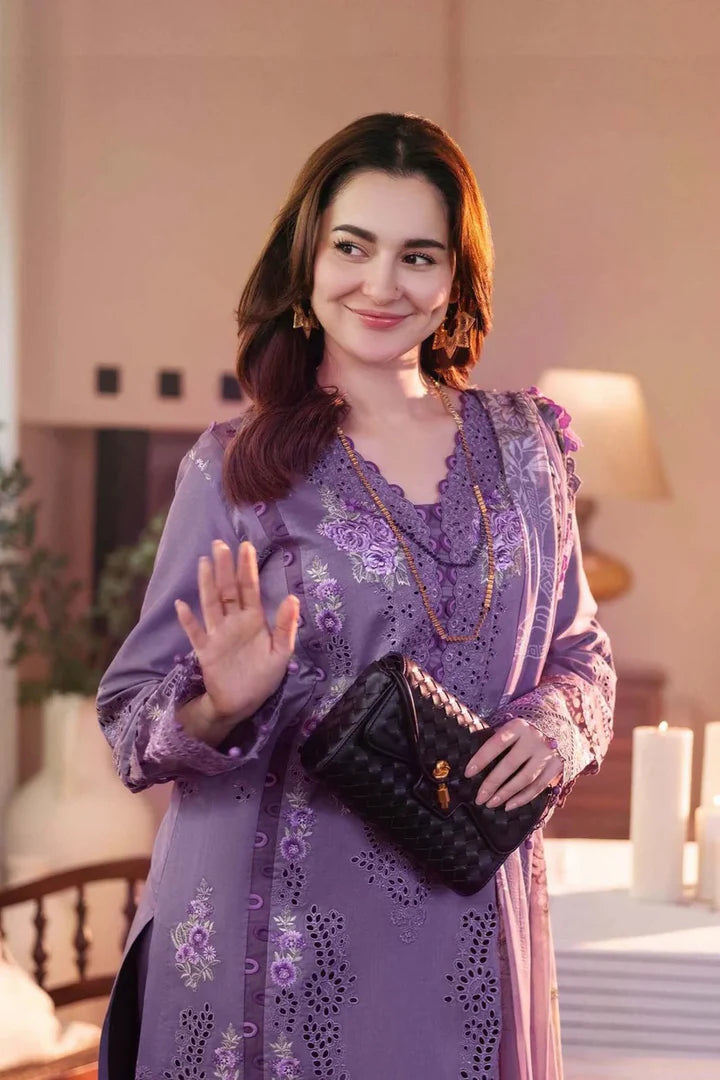 Jade Dhanak Embroidered 3 Piece | JE100